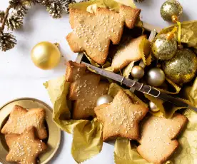 Galletas de castaña y miel