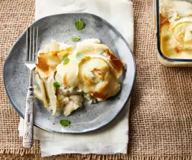 Gratin de fenouil au chèvre