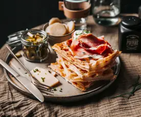 Gaufre raclette