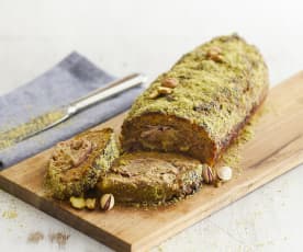 Polpettone mortadella e pistacchio