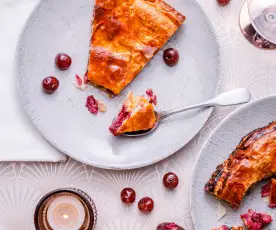 Galette des Rois aux cerises noires