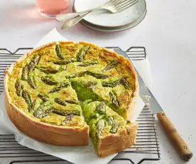 Quiche aux asperges