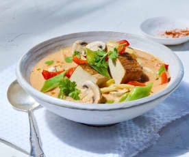 Tom-Yum-Tofu-Suppe