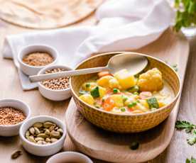 Curry de légumes indien