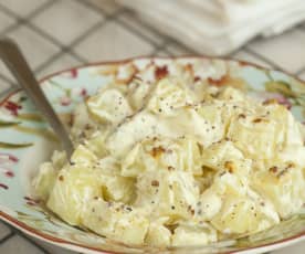 Ensalada de papas cremosas