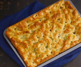 Focaccia semplice senza glutine