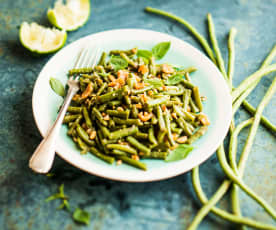 Tam Hua (Haricots verts thaïs aux cacahuètes)