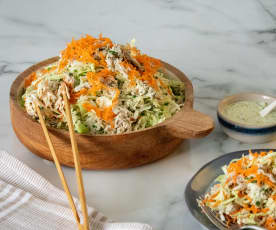 Speedy Chicken coleslaw salad (Thermomix®️ Cutter, TM6)