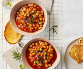 Ceci al pomodoro