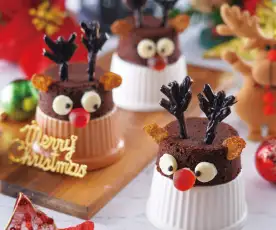 Rudolf Cupcake