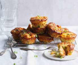 Broccoli and Bacon Tarts