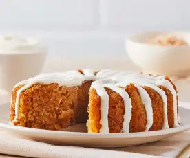 Steamed Pineapple Coconut Cake