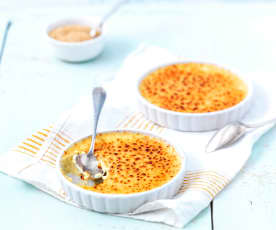 Crème brûlée allégée