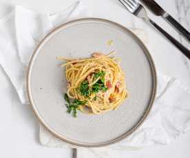 Espaguetis a la carbonara