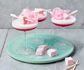 Bianca Mazur's Frozen Turkish delight martini