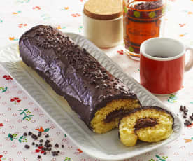 Rotolo al cioccolato