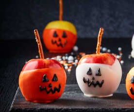 Halloween Dipped Apples