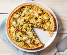 Savory Three Cheese Tart