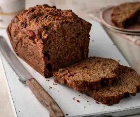 Strawberry, Banana and Chia Seed Breakfast Loaf