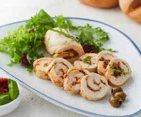 Rotolini di tacchino