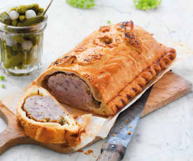 Pâté de lapin en croûte