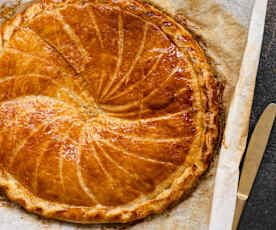 Galette des rois à la frangipane à la vanille