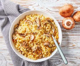 Mushroom Herb Parboiled Rice