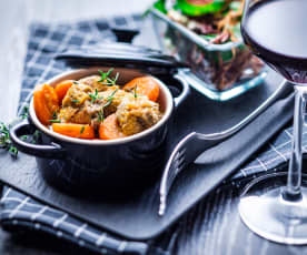 Rouelle de veau aux carottes