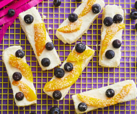 Barrette frozen mango, cocco e mirtilli