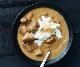 Blanquette de veau aux bolets