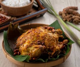 Balinese Betutu chicken