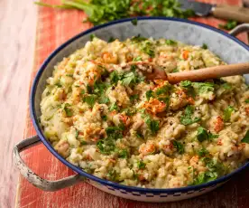 Louisiana Rice and Shrimp