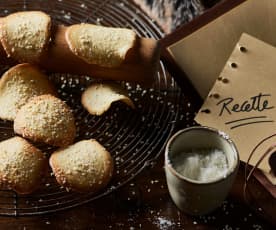 Tuiles à la noix de coco et au sésame