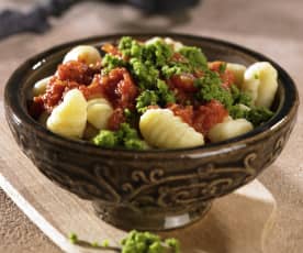 Gnocchi tricolore