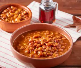 Baked Beans with Maple Syrup