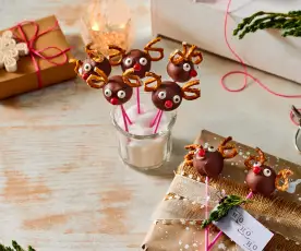 Weihnachts-Cake-Pops