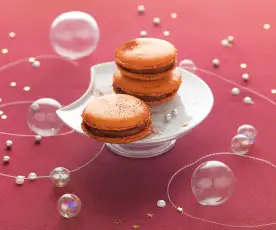 Macarons au caramel