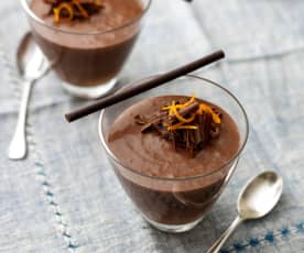 Mousse au chocolat à l'orange