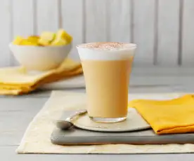 Cappuccino à la mangue