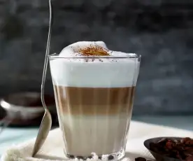 Zimowe latte macchiato