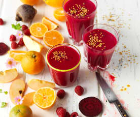 Smoothie vermelho