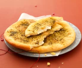 Flatbread (Manakish) with Za'atar