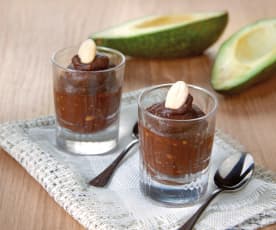 Crema di avocado al cacao