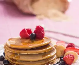 Hot-cakes veganos