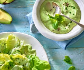 Avocado and Basil Dressing