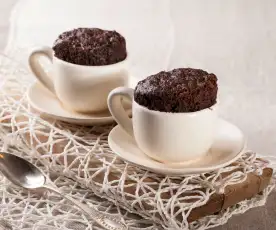 Extra čokoládový mug cake