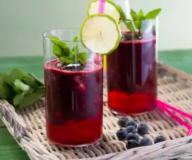 Blueberry Mojito