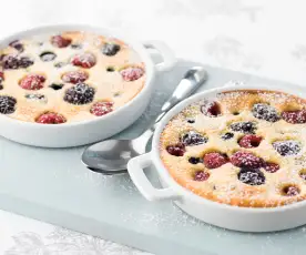 Clafoutis de frutos silvestres