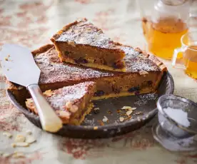 Tarte à l'amande et au mincemeat