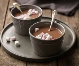 Chocolat chaud à la noisette